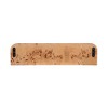 18.9x4.7x4.7" Burl Wood Floating Wall Shelf, Brown - 3 of 4