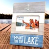 Pavilion Gift Company - For The Lake - 7.75" x 10" Frame (Holds 6" x 4" Photo) - Single Image Frames - 2 of 4