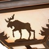 Vaxcel Yellowstone 3 - Light Flush Mount in  Burnished Bronze - 4 of 4