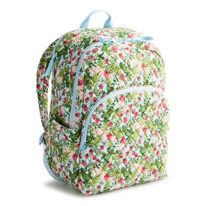 Vera Bradley Strawberry And Frogs Large Essentail Backpack-NWT Outlet Essential Large Backpack - Polyester | Vera Bradley  main image 3