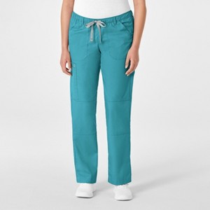 Wink WonderWORK Women's Straight Leg Cargo Scrub Pant - 1 of 4