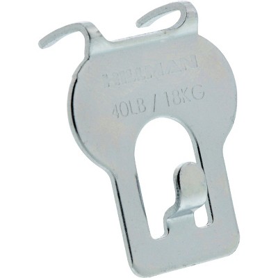High & Mighty 40 lb Capacity Tool-Free Picture Hanger Set