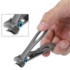 Unique Bargains 1 Set Nail Clippers Set Professional Nail Clippers Set for Travel or Home for Thick Nails Silver Tone Stainless Steel - 3 of 4