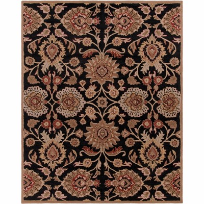 Hauteloom Conesus 1053 Hand Tufted Black Wool Rug