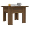 vidaXL Coffee Table Brown Oak 21.7 - 4 of 4