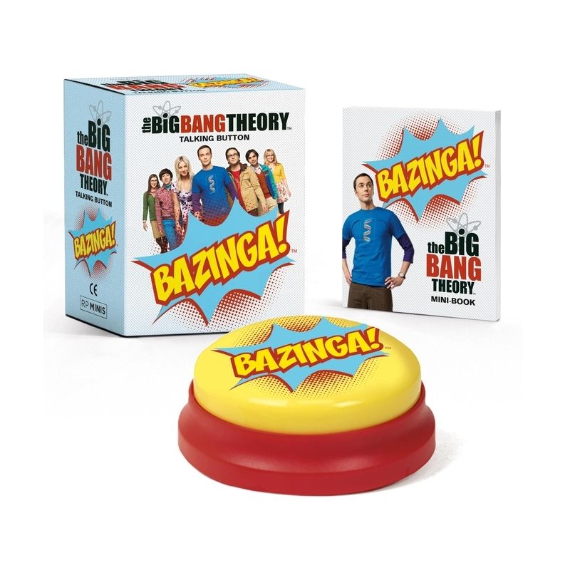 The Big Bang Theory Talking Button - (Rp Minis) by  Bryan Young (Paperback), 1 of 2