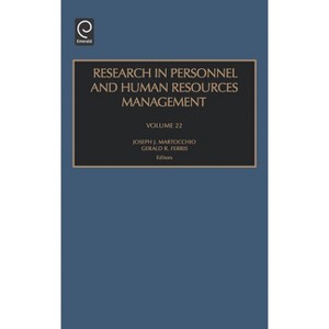 Research in Personnel and Human Resources Management - by  Joseph J Martocchio & Gerald R Ferris (Hardcover) - 1 of 1