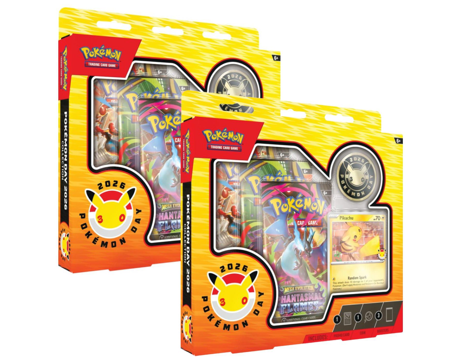 Pokemon TCG: Pokemon Day 2026 Collections (2-Pack)
