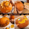 imarku Pumpking Carving Kit, 10 PCS Professional Carving Kit with Unique Storage Bag and 25 PCS Carving Stencils, Stainless Carving Tools - 4 of 4