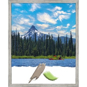 Amanti Art Shiplap White Narrow Wood Picture Frame - 1 of 4