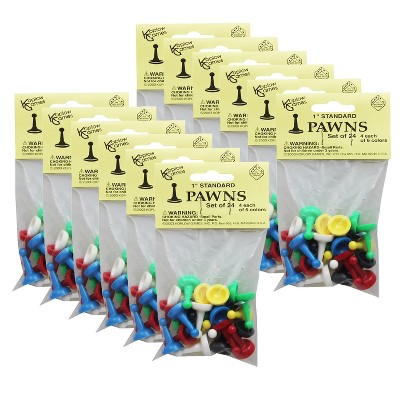 Koplow Games Pawns, 24 Per Pack, 12 Packs