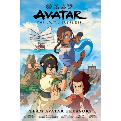 Avatar: The Last Airbender--Team Avatar Treasury Omnibus - by  Faith Erin Hicks & Bryan Koneitzko & Michael Dante DiMartino (Paperback)