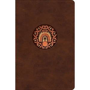 ESV the Biggest Story Holy Bible for Kids (Trutone, Brown, Living Hope Design, Thumb Indexed) - by  Kevin DeYoung (Leather Bound) - 1 of 1