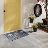 A1HC Flamingo Welcome Door Mat 18"x30", Outdoor Rubber Entrance Mat with Non-Slip Backing - 4 of 4