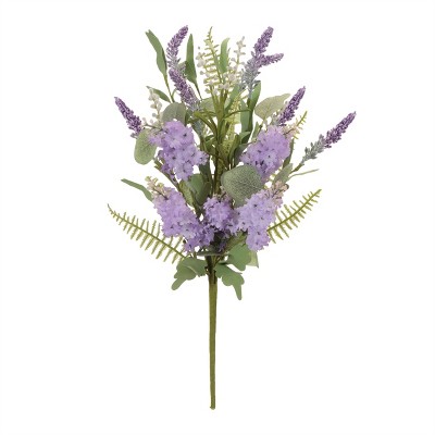 Mixed Lavender Floral Bush (Set of 2)