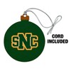 St. Norbert College Primary Logo Wood Christmas Tree Holiday Ornament - 2 of 4