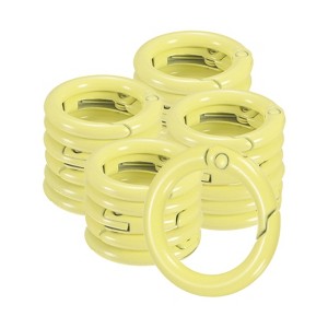 Unique Bargains Metal Spring O Rings Zinc Alloy Durable Multipurpose Lightweight Buckle 5/8 Inch - 1 of 4