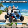 Ride On Car Utv, 24V 2 Seater, Off-Road Kids Electric Vehicles with Metal Frame, 3 Speeds for Boys and Girls - 3 of 4