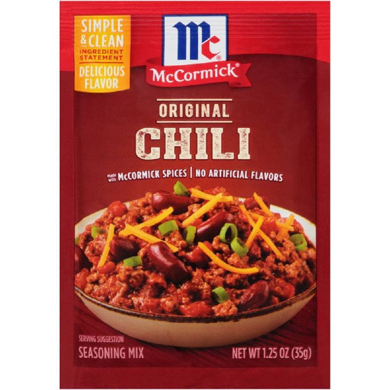 McCormick Chili Seasoning Mix Original - 1.25oz, 1 of 13
