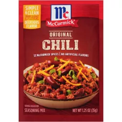 McCormick Chili Seasoning Mix Original - 1.25oz