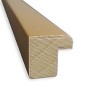 37" x 25" Polished Brass Framed Bathroom Vanity Wall Mirror Gold - Amanti Art: Modern Rectangular, Beveled, Wall-Mounted - 2 of 4