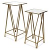 Cheung's Aeriva Set of 2 Square Metal Modern Tables - 3 of 4
