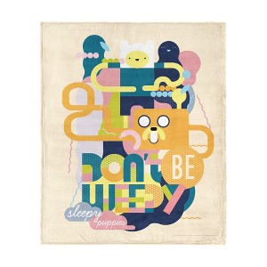 Cartoon Network Adventure Time Silk Touch Throw Blanket 50x 60 Inches - 1 of 4