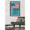 Trends International Join Army Navy Marines Framed Wall Poster Prints - 2 of 4