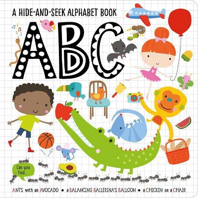 Hide and Seek ABC - by  Rosie Greening (Board Book)