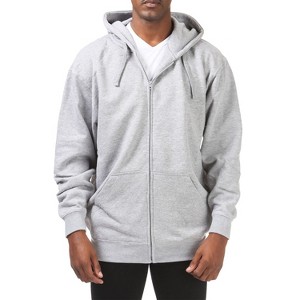 Pro Club Men's Comfort Relaxed Fit Zip Up Hoodie with Front Pockets - 1 of 4