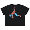 Ladies Marvel Comics Group Shirt - Spiderman, Ironman, Captain America & Hulk Tee - Throwback Classic T-Shirt - 2 of 4