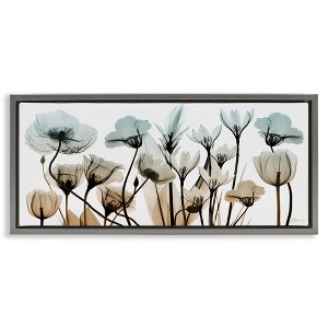 Stupell Industries Mixed Transparent Flowers, 31" x 14" - 1 of 4