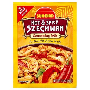 Sunbird Hot & Spicy Szechwan Seasoning Mix - Case of 24 - 0.75 oz - 1 of 1