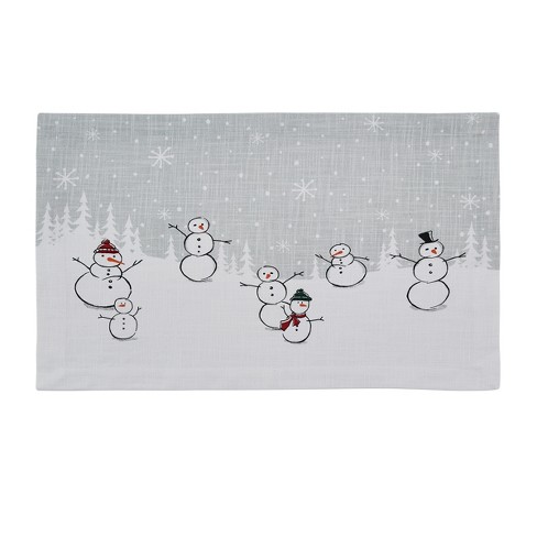 Split P Snow Family Placemat Set of 4 - image 1 of 4