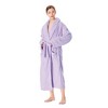Catalonia Womens Plush Long Robe, Warm Comfy Fluffy Bathrobe, Gift for Her - 4 of 4