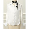 INSPIRE CHIC Women's Polka Dot Square Neckerchief Headband 27.56*27.56 inches(L*W) - 2 of 4