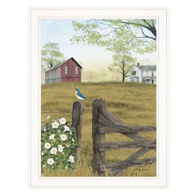 Morning's Glory by Billy Jacobs, Ready to Hang Framed Print, White Frame