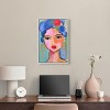 Art Remedy Violeta s Hair with Flowers Beach Life Inspired Wall Art Framed - 2 of 4