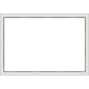Amanti Art Eva Black Silver Narrow Framed Dry Erase Magnetic Board - 1 of 4