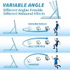 Volleyball Rebounder Net, Soccer Baseball Rebound Pitchback Net, Adjustable Target Practice Nets, Easy Setup Softball Bounce Back Trainer Equipment - 2 of 4