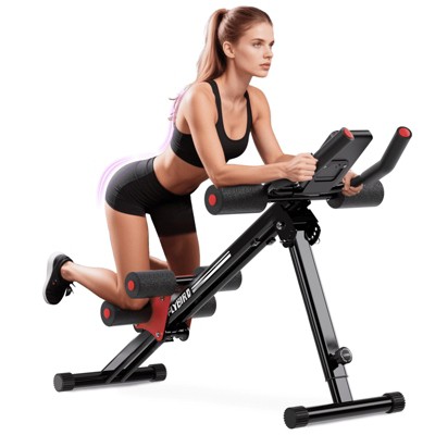 FLYBIRD Ab Workout Equipment, Adjustable Ab Machine Full Body Workout for Home Gym, Strength Training Exercise Equipment for Body Shaping