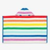 Primary Kids Rainbow Stripe Hoodie Towel - 2 of 3