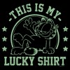 Women's Garfield St. Patrick's Day This is my Lucky Shirt T-Shirt - 2 of 4