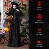 Whisen Battery-Operated Halloween Pumpkin Ghost, Sound-Activated Scary Voice & LED Eyes - 4 of 4