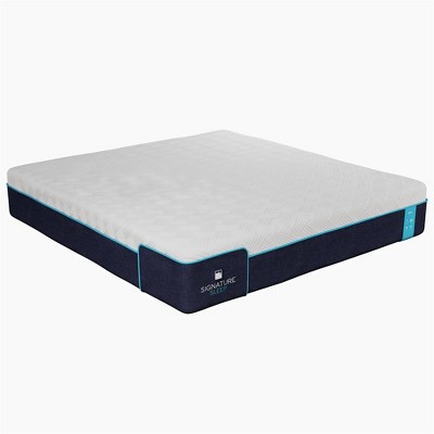 Signature Sleep Bliss 12" Charcoal Cool Gel Memory Foam Mattress