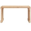 Patio Bench Extendable 83.7"x15.9"x17.7" Solid Wood Pine - 4 of 4