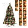 Evergreen 7.5' Tree with 250 LED Lights and 140 Ornaments and Storage Bag, Holiday Traditions - 3 of 3