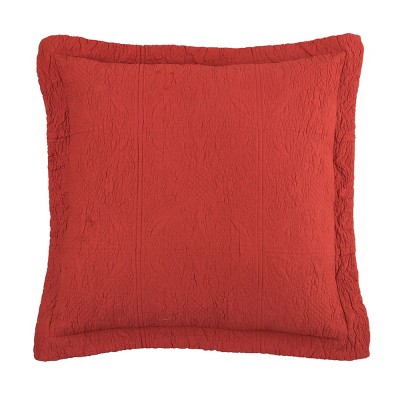 C&F Home 26" x 26" Paprika Matelasse Euro Sham