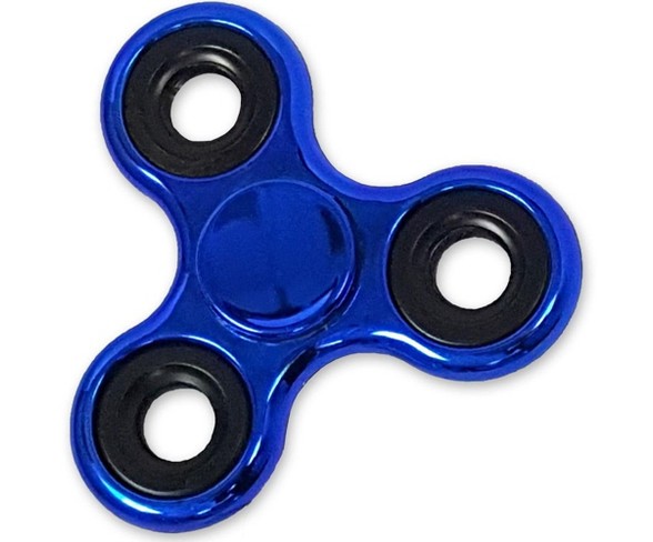 Fidget Hand Spinner: Metallic Blue