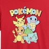 Women's - Pokémon - Kanto Starters Cropped Graphic T-Shirt - 2 of 4